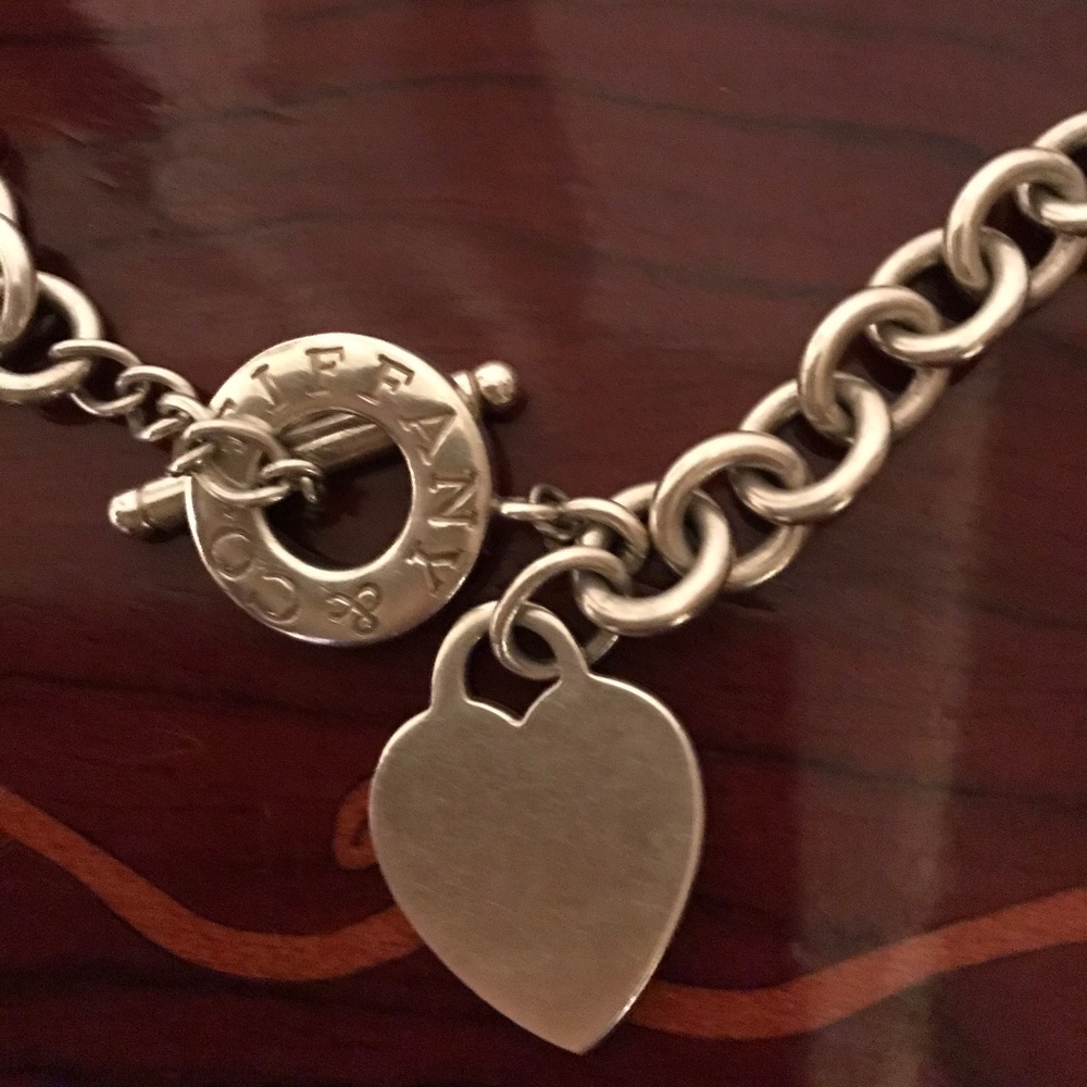 Tiffany and Co. Heart toggle necklace AUTHENTIC